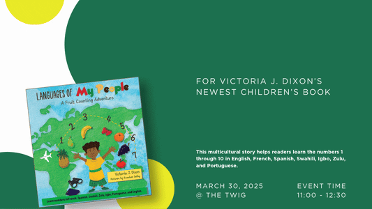 New Book Signing Event - March 30, 2025 at the Twig Book Shop