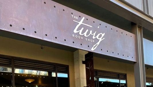 Our Book Will Soon Be in the Twig Book Shop in San Antonio