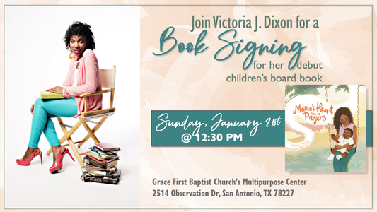 Upcoming Book Signing for Mama's Heart Full of Prayers