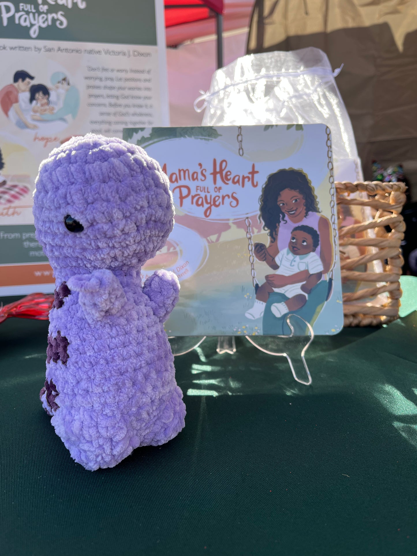 Mama’s Heart Full of Prayers + Stuffed Animal