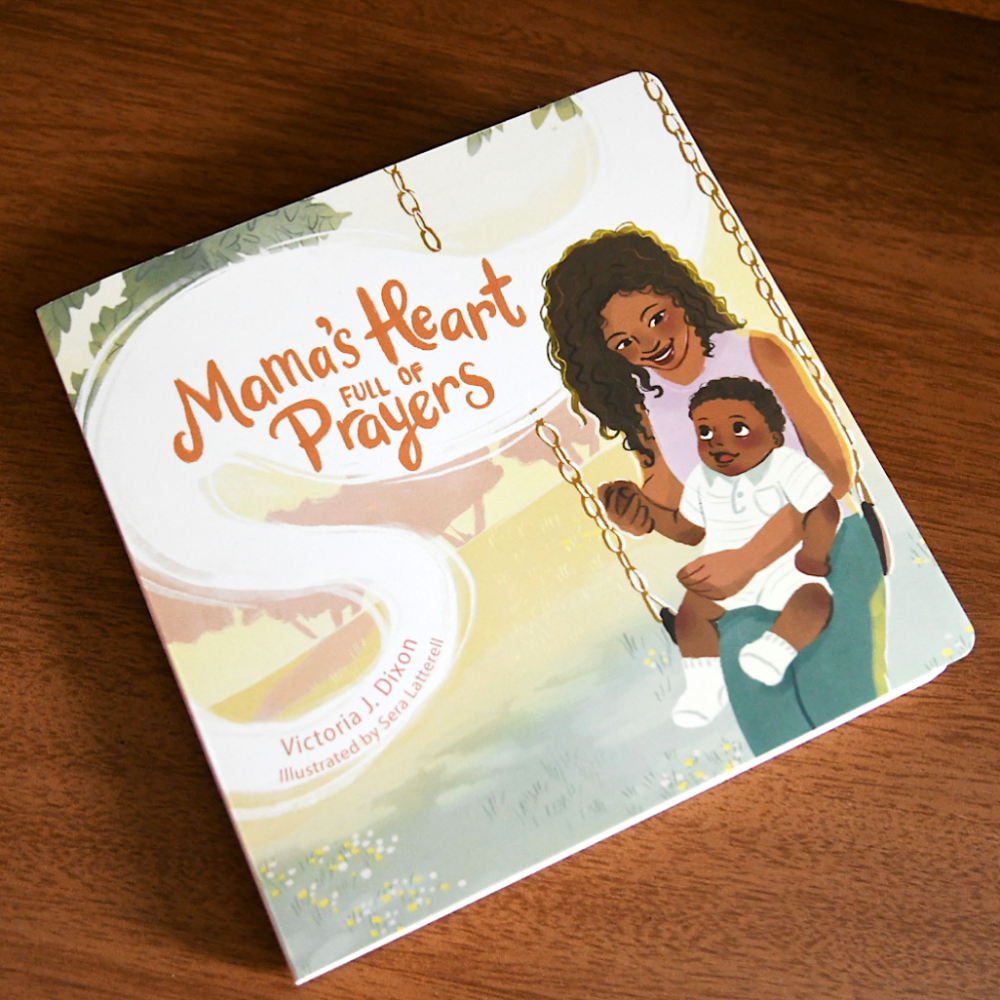 Mama's Heart Full of Prayers Board Book